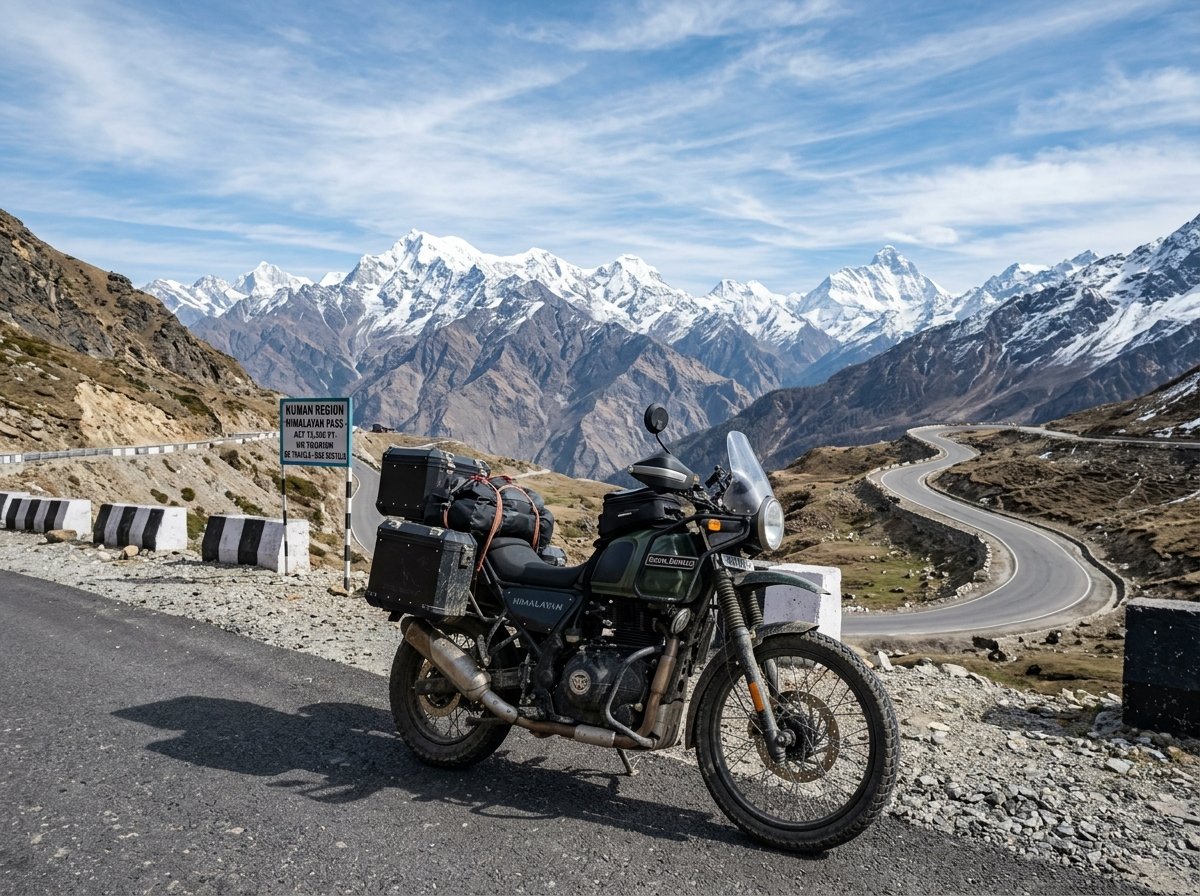 Royal Enfield Himalayan bike rental for mountain riding